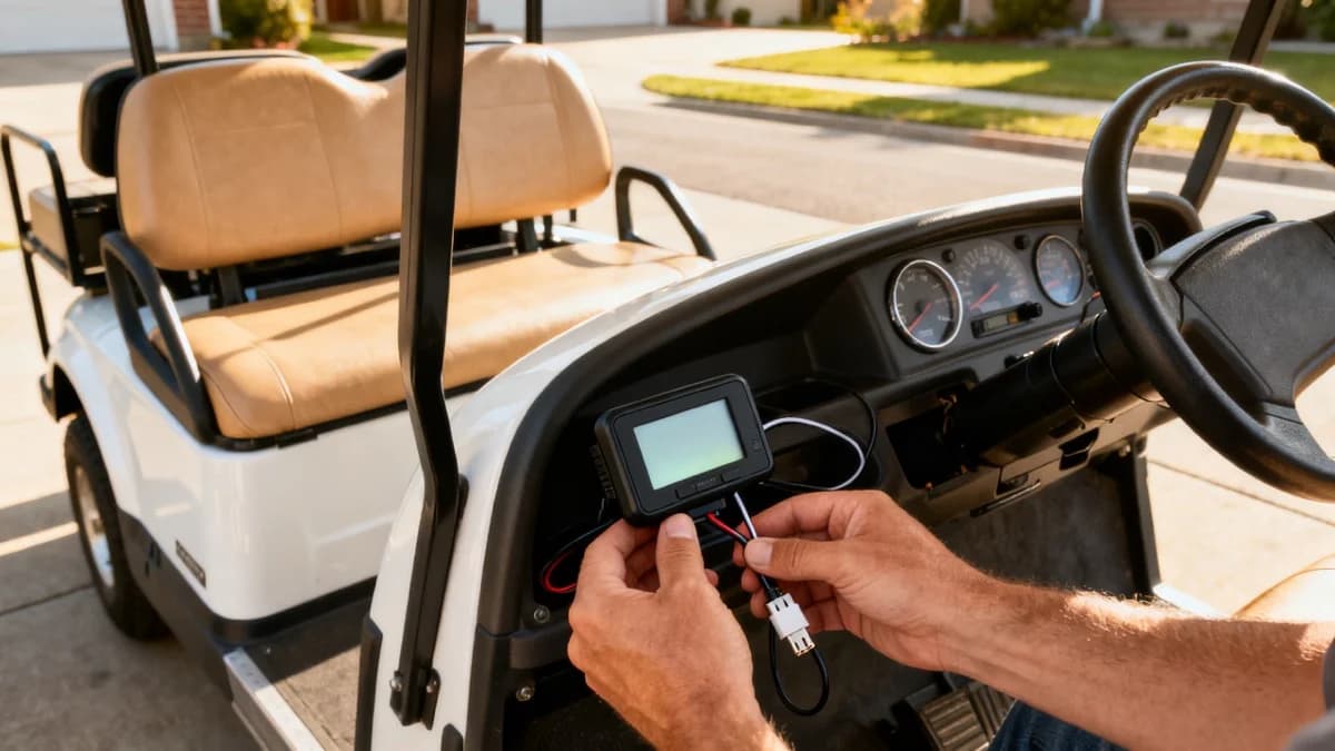 Golf Cart Speedometer: GPS Gauges, Apps & Install (2026)